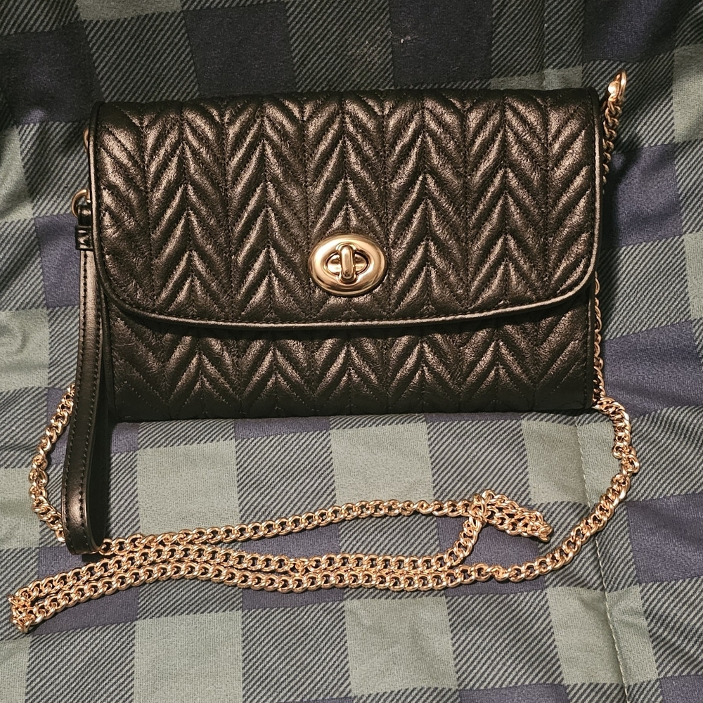 Coach Quilted Leather Crossbody Bag